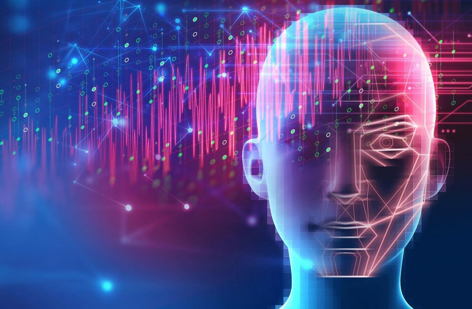 Arbeitsumgebung mit Schreibtischen und Bildschirmen für Blockchain- und KI-Kurse